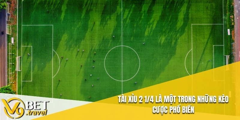 Tài Xỉu 2 1/4 là một trong những kèo cược phổ biến